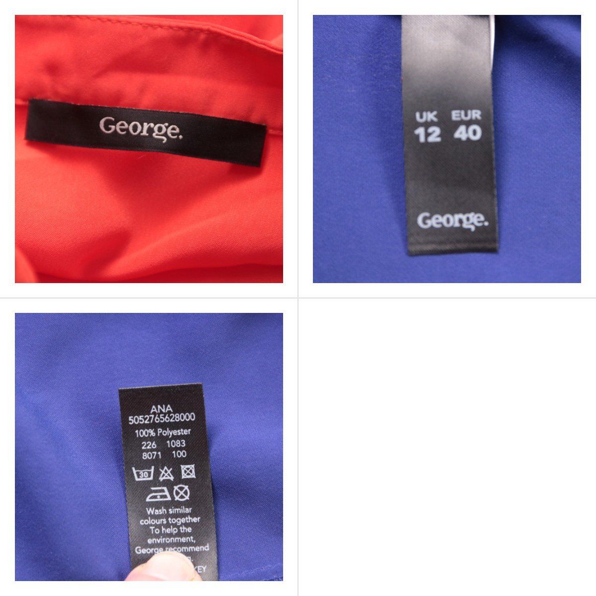 платье George