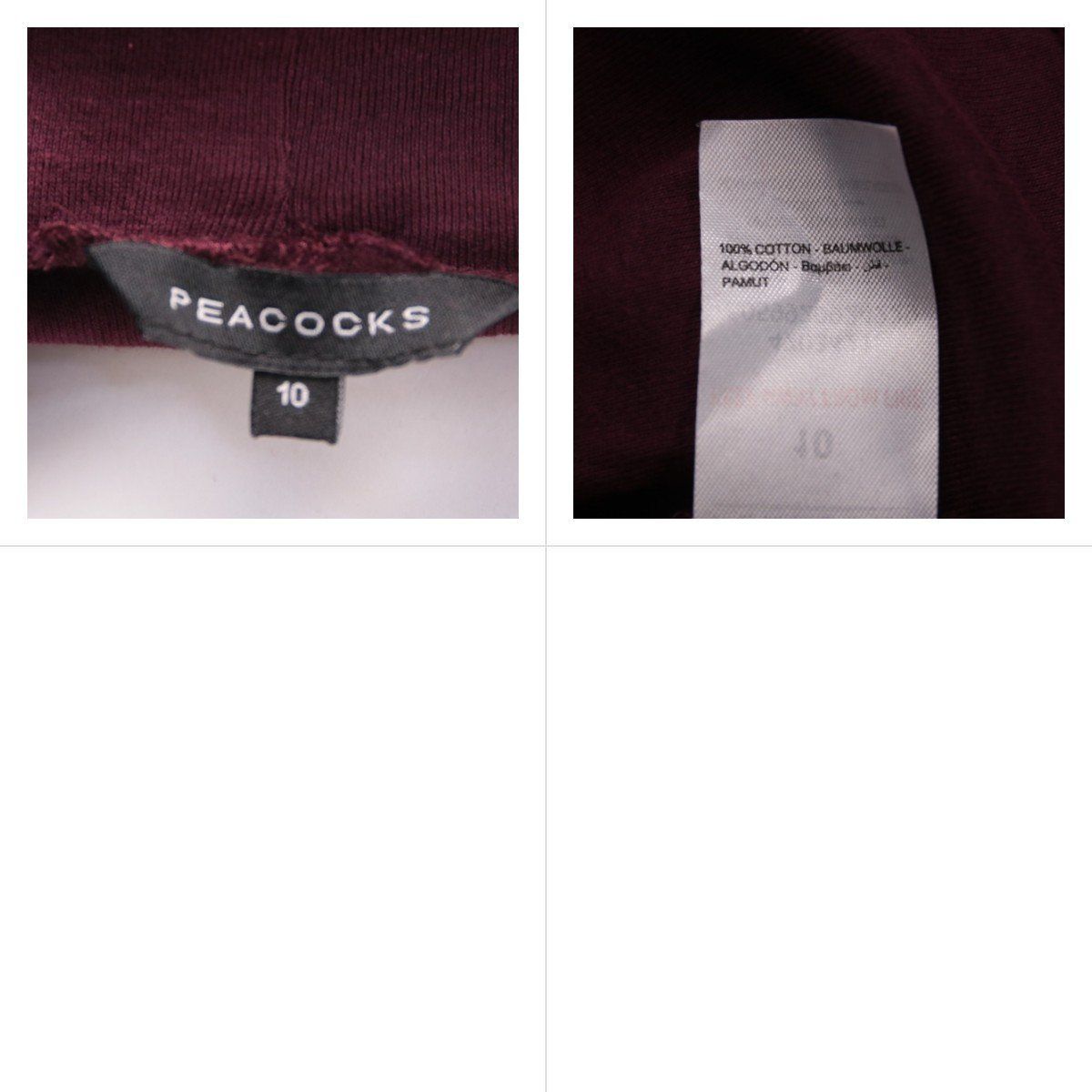 лонгслив Peacocks