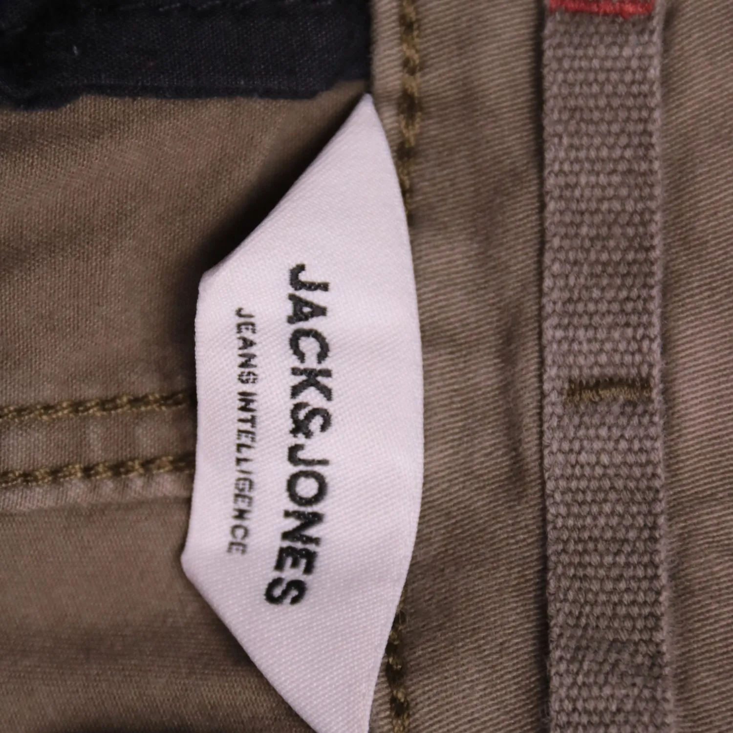 Мужские брюки карго JACK & JONES цвета хаки, размер 48 (M)